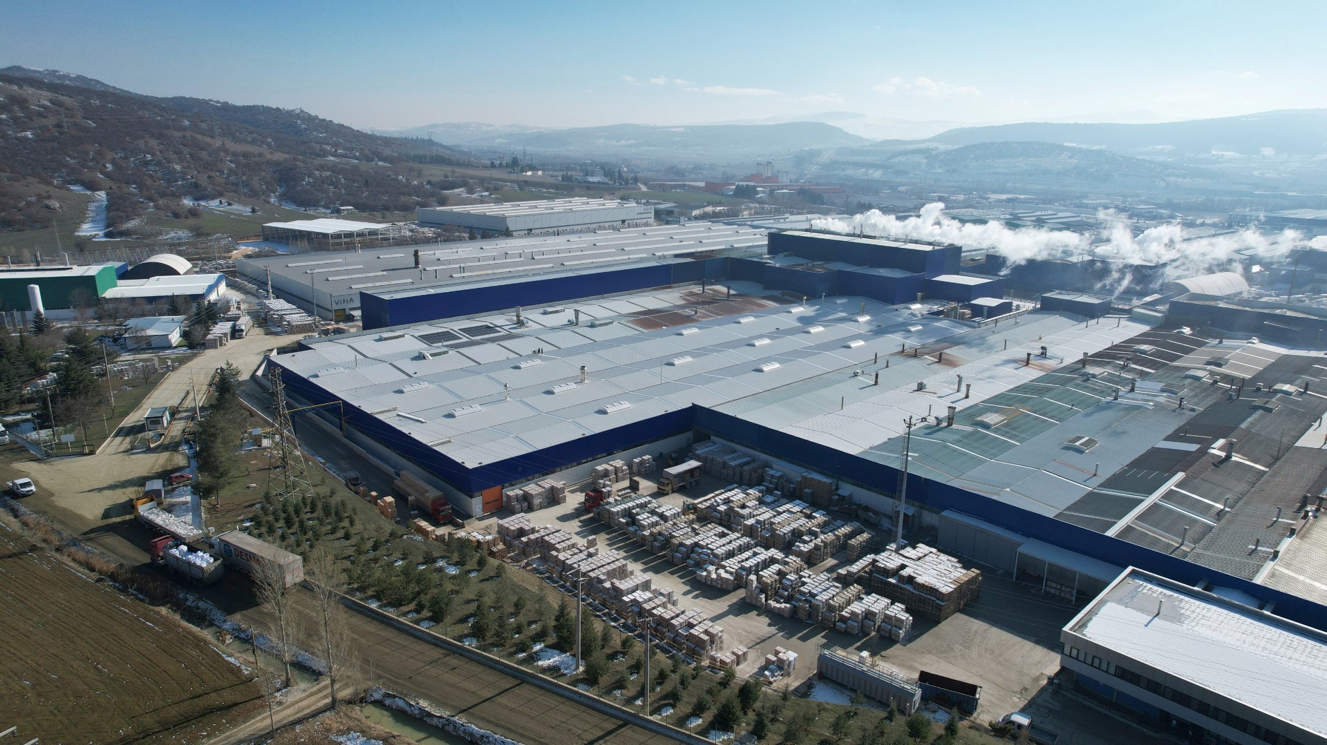 Eczacıbaşı Holding Vitra Karo Ü-3 Üretim Hattı