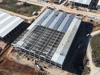 Melodi Çikolata 1. Etap Fabrika İnşaatı 456