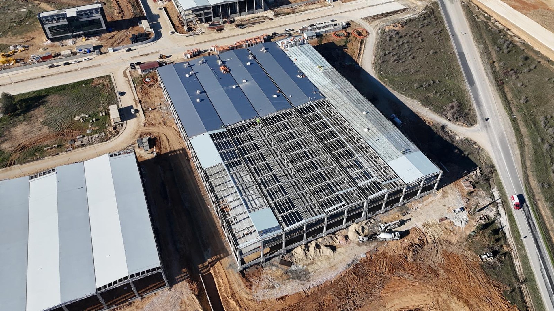Melodi Çikolata 1. Etap Fabrika İnşaatı